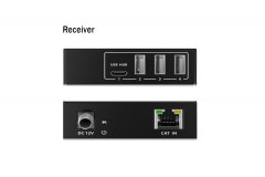 Digitus Digitus DA-70148 USB 3.1 produžetak preko Cat6a do 100m, 3x USB-A, 1x USB-C, 1x RJ45