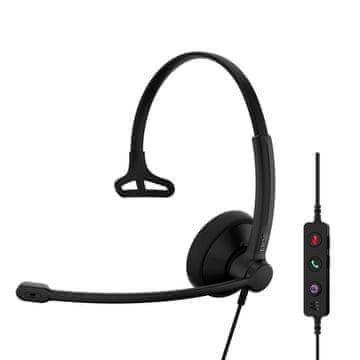 Epos EPOS IMPACT 100 MS Mono naglavne slušalice USB-C+A, crna