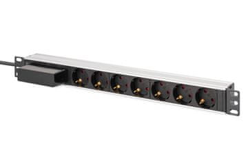 Digitus Digitus DN-93503 PDU Rack napojna letva 19", 7x Schuko, 1.8m, 16A