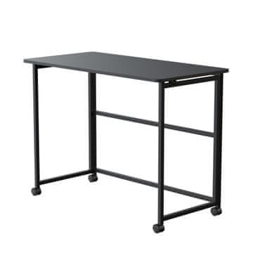 Maclean Maclean MC-1250 B sklopivi mobilni stol 100x50 cm, crni
