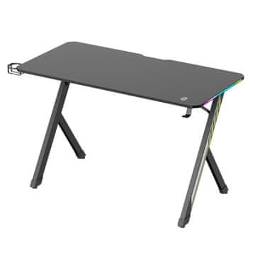 Maclean NanoRS RS102 Gaming Stol 120x60cm RGB, crna