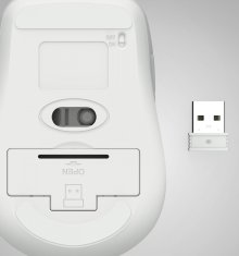 Hama Hama WM-450 bežični miš za više uređaja, bijela