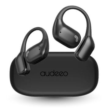 slomart Audeeo OpenEar Escape II slušalice, crne, Bluetooth 5.3, IPX5