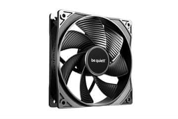 Be quiet! Be quiet! Pure Wings 3 120mm PWM Reverse ventilator, crni, komplet 3 komada