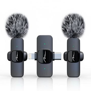 Media-Tech Media-Tech MT416 set 2 mikrofona, klopna, 3.5mm TRRS