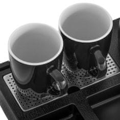 Adler Adler AD 1387 hotelski kuhalo za vodu 1L, inox, s pladnjem i 2 šalice