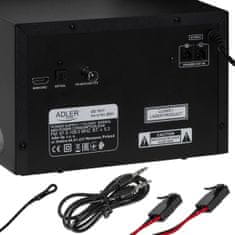 Adler Adler AD 1917 Hi-Fi toranj, Bluetooth, CD, USB, crni