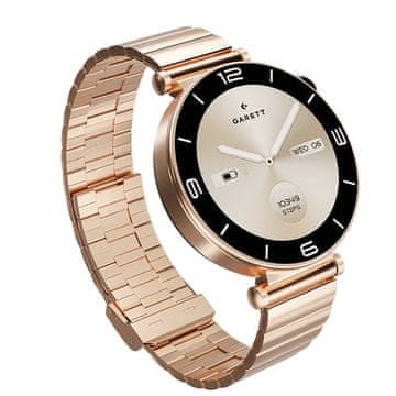 Rose Garett Electronics Rose pametni sat, ružičasto zlato čelični