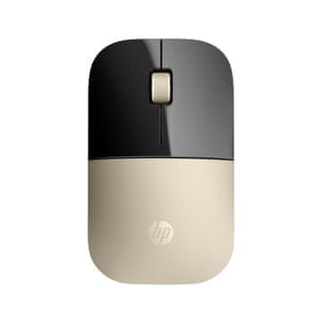 Classic HP Z3700 računalniški miš, zlatni, bežični