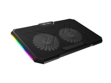 POD Fury Gunbai G3 stalak za prijenosno računalo 14.1-17.3" RGB, podesivi