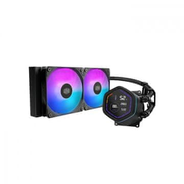 Cooler Master Cooler Master MasterLiquid Core Nex Digital 240 ARGB vodeno hlađenje CPU, crno