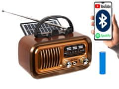 Blow Blow RA16 Solar prijenosni radio AM/FM, Bluetooth, solarno punjenje