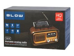 Blow Blow RA16 Solar prijenosni radio AM/FM, Bluetooth, solarno punjenje