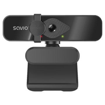 SAVIO Savio CAK-06 Web kamera 4K Ultra HD, crna