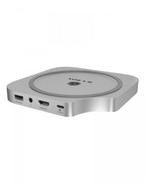 IcyBox IcyBox IB-DK100 Docking Station za Mac Mini M4, 7 u 1, M.2 NVMe