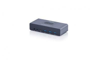 Digitus Digitus DA-70838 KVM prekidač HDMI 2x2, 4K@60Hz, 3x USB-A 3.1, 1x USB-C