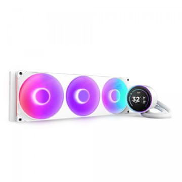 NZXT NZXT Kraken Elite 420 RGB vodeno hlađenje CPU, LCD, bijelo