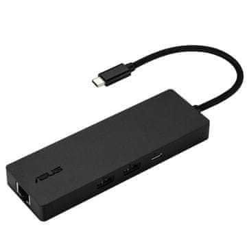 ASUS ASUS DC210 8-u-1 USB-C Docking Station, HDMI, DP, SD