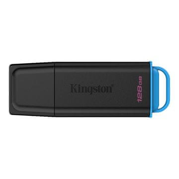 slomart Kingston DataTraveler Exodia G2 USB stick 128GB, USB 3.2 Gen 1, crni/plavi