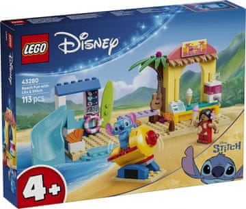 Disney LEGO Disney 43280 Plaža s Lilo i Stitchom