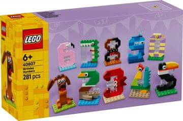 slomart LEGO 40807 Set za gradnju rođendanskih brojeva, 281 komad
