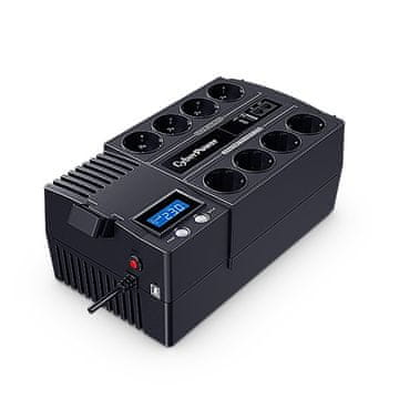 CyberPower CyberPower BR1200ELCD UPS 1200VA/720W Simulirani Sinusni Val, AVR USB, LCD, 8 x Schuko