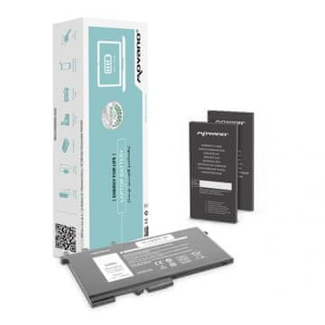 movano Movano 3DDDG baterija za prijenosno računalo Dell Latitude 5280 5480 5495 5580 - 3000 mAh (34 Wh)