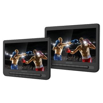 SENCOR Sencor SPV 7105 DUAL Prijenosni DVD player, 2x 7" zaslon, punjiva baterija