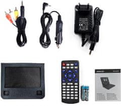SENCOR Sencor SPV 2075 prijenosni DVD player, 7-inčni LCD, USB/SD