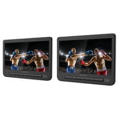 SENCOR Sencor SPV 7105 DUAL Prijenosni DVD player, 2x 7" zaslon, punjiva baterija