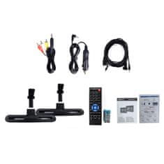 SENCOR Sencor SPV 7105 DUAL Prijenosni DVD player, 2x 7" zaslon, punjiva baterija