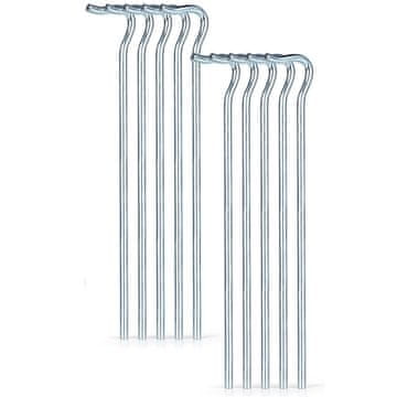 Northix Metalni klinovi za šator, pakiranje od 10 komada - Stabilni za sve terene