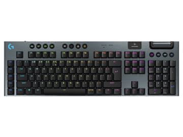 Logitech G915 X LIGHTSPEED tipkovnica, GL Linear, bežična, crna, slovenski raspored