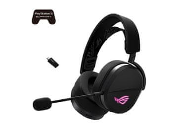 ASUS ROG Pelta bežične slušalice, Bluetooth, crne