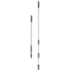 Northix Čelična teleskopska drška za mop i metlu CLEAN SYSTEM 94-158 cm