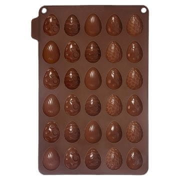 Northix Silikonski kalup za kekse i praline, jaja, SILLINIE