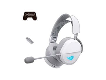 ASUS ROG Pelta bežične slušalice, Bluetooth, bijele