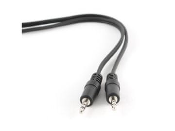 Gembird Gembird VS101 audio kabel 3.5mm mini jack M/M, 2m, crni