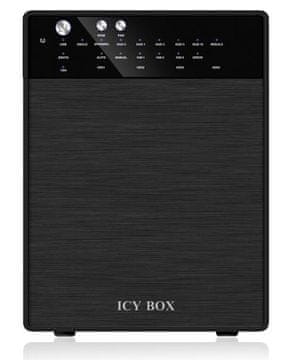IcyBox ICY BOX IB-RD3640SU3 RAID kućište za 4x 3.5" HDD, crno