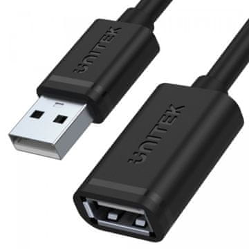 Unitek Unitek Y-C447GBK USB 2.0 produžni kabel 0.5m, crni