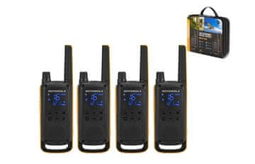 Motorola Motorola Talkabout T82 Extreme Quad Pack, 4 radio stanice, IPX4