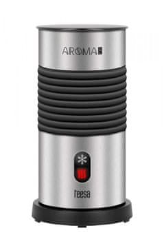 Teesa TSA AROMA F30 Pjenilica za mlijeko, 600 ml, srebrna/crna