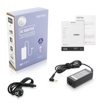 mitsu Acer 45W punjač za prijenosno računalo 19V 2.37A (5.5x1.7)