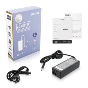 mitsu Mitsu 65W punjač za prijenosno računalo 19.5V 3.34A (4.5x3.0mm), Dell