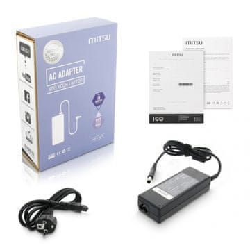 mitsu Dell 90W punjač za prijenosno računalo 19.5V 4.62A (7.4x5.0mm)