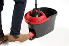 Vileda Vileda Ultramax Turbo XL rotacijski mop, širina 42cm, crveno/crni