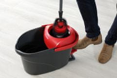 Vileda Vileda Ultramax Turbo XL rotacijski mop, širina 42cm, crveno/crni