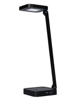 LAMPA Maxcom ML 1001 LED stolna lampa s bežičnim punjačem, crna