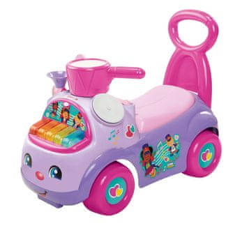 FISHER Fisher Price Muzyczna Parada dječji guralica, ljubičasta