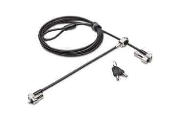 Kensington Kensington NanoSaver Dual brava za prijenosno računalo, čelični kabel